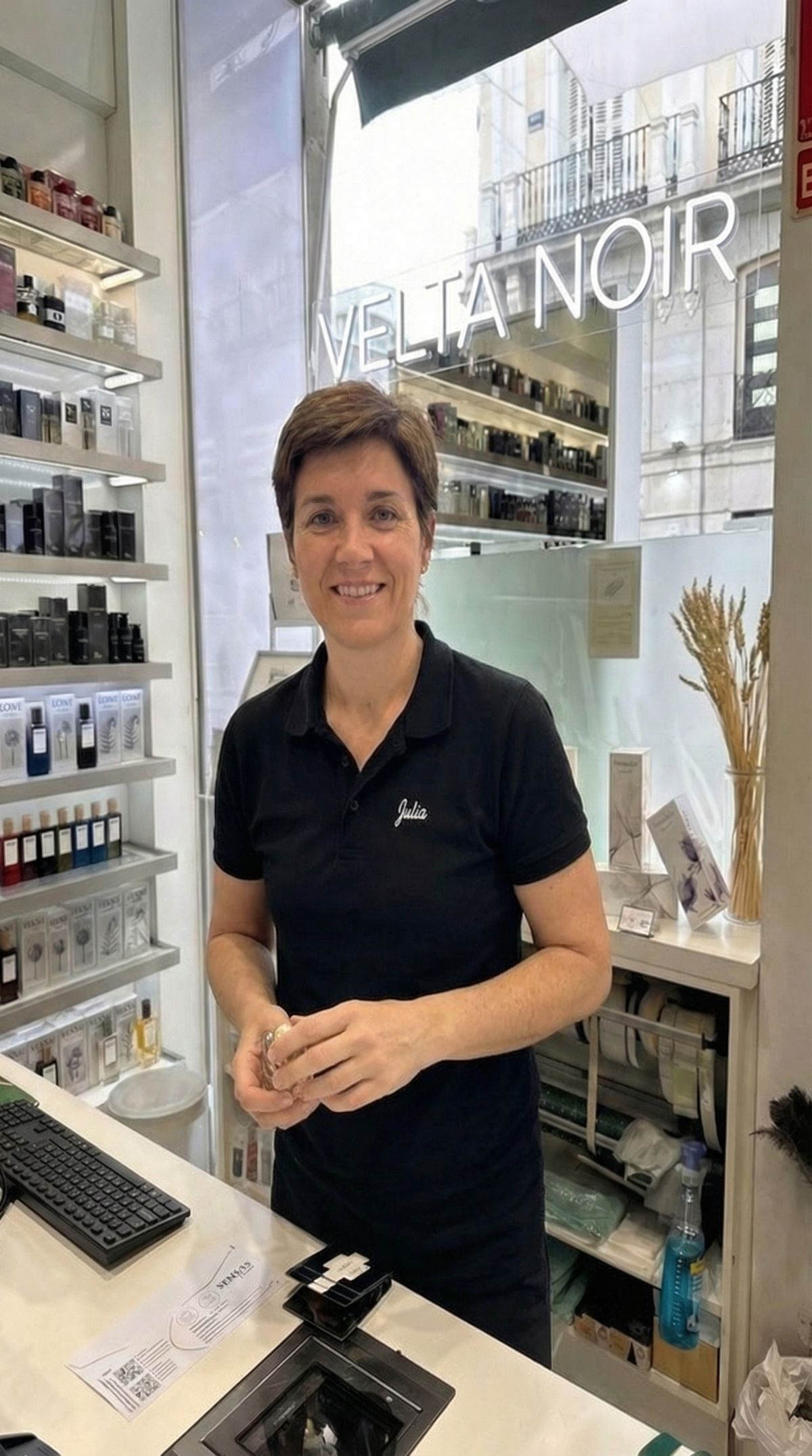 Julia, nuestra perfumista